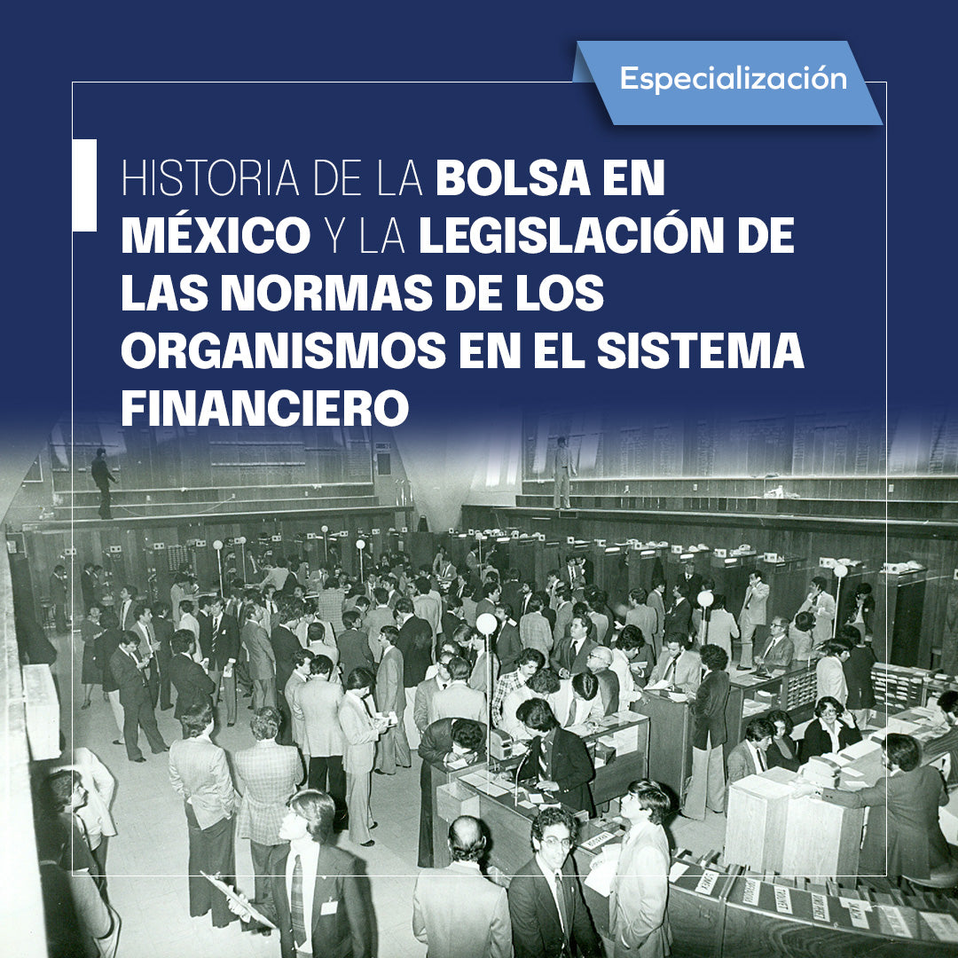 Historia de la Bolsa en México y la Legislación de las Normas de los Organismos en el Sistema Financiero